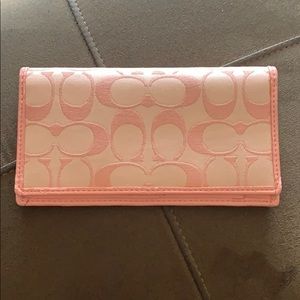 Coach Checkbook Holder